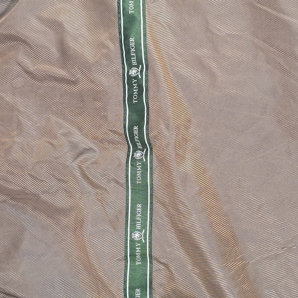 Vintage Tommy Hilfiger chocolate brown full zipper LG casual leather jacket - Picture 7 of 9